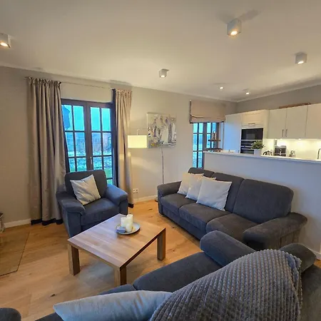 Reetland Am - Luxus Reetdachvilla Mit 3 Schlafzimmern, Sauna Und Kamin H20 * Дранске