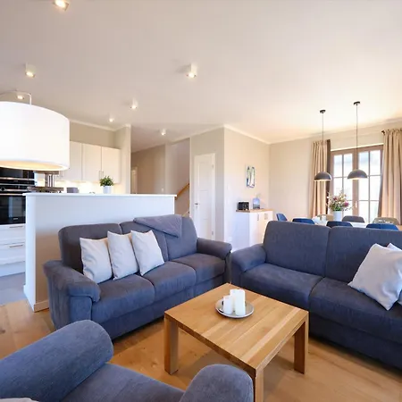 Villa Reetland Am - Luxus Reetdachvilla Mit 3 Schlafzimmern, Sauna Und Kamin H20 Dranske